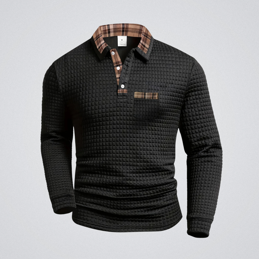 Polo de cuadros