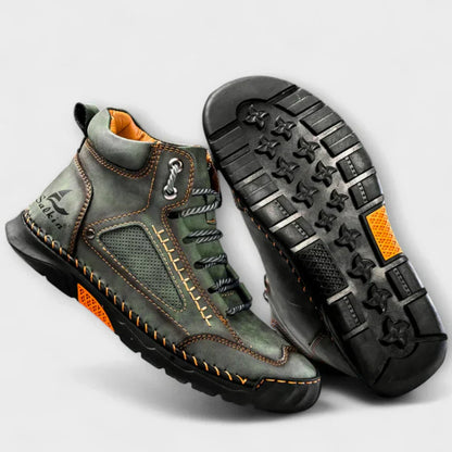 ZAPATOS ALTOS DE CUERO INDESTRUCTIBLES, IMPERMEABLES Y ORTOPEDICOS